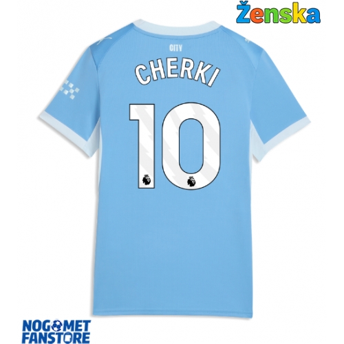 Manchester City Rayan Cherki #10 Domaci Dres za Ženska 2026-27 Kratak Rukav